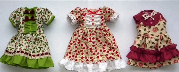 Кукольные платья: лучшие материалы и схемы шитья